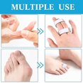 thumbnail image 4 of 10pcs Buddy Tape Finger Straps No Slip Hook Loop Finger Splints, Reusable Fabric Buddy Wraps For Broken Toes,hww, 4 of 5