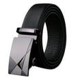 thumbnail image 2 of Mens Belt, Ratchet Belt Leather, Slide Belt With Easier Adjustable Buckle, 2 of 2