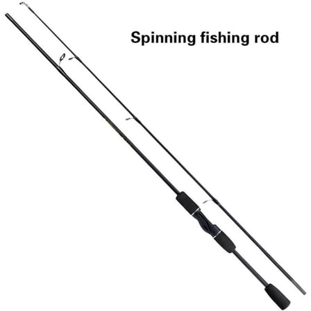 6FT Ultra-Light Carbon Fiber Casting Spinning Fishing Rod Fast Action 4-12lb Line Weight 1/8-3/8oz Lure Weight for Freshwater Saltwater Bass Unisex Adults