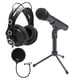 thumbnail image 1 of Micrófono dinámico Samson Q2U USB XLR con audífonos incluido, 1 of 4