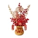 thumbnail image 3 of Decoración de Año Nuevo Lunar Macarena Maceta Floral Artificial, 3 of 8