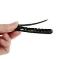 thumbnail image 5 of Unique Bargains 1 Pair Fashion Wave Ellipse Hair Clips Hairdo Clip Black, 5 of 5