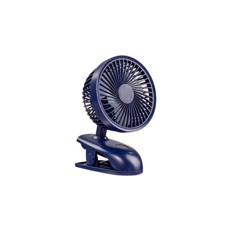 

Clip On Fan 4 Speeds Small USB Fan With Strong Airflow Clip & Desk Fan With Digital Display - Ultra Quiet Operation For Office Bedroom School Stroller 5000MAH