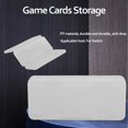 thumbnail image 2 of ZOUSSIQI 4-In-1 Game Cards Case, PP Material Game Cards Storage, Light In Weight Scratch-Resistant Game Cartridge Holder, for Switch(Four card boxes through white) CA919-27392, 2 of 7