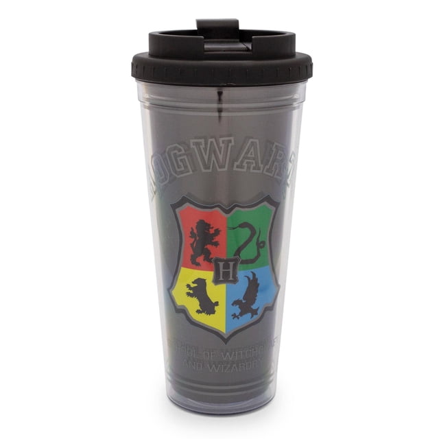 Vaso de plástico plateado Buffalo Harry Potter Hogwarts 700 ml