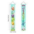 thumbnail image 3 of SeekLGT Valentine Porch Sign Kit 2 Piece Pre-Strung Love XOXO Welcome Banners Durable Polyester Front Door Valentine’s Day Decorations, 3 of 6