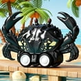 thumbnail image 2 of TOYOUME Pull Back Crab Toy, Friction Powered, 1 Count, 5.12 x 3.15 Inch, for Toddlers, Black, 2 of 6