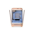 thumbnail image 3 of Thermaltake Tower 300 Summer Edition Peach Fuzz Micro-ATX Case; 2x140mm CT Fan Included; Supports Up to 420mm Radiator; Horizontal Display Capable; CA-1Y4-00SKWN-00, 3 of 9
