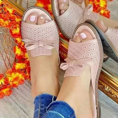 

Slippers Women Casual Flats Shoes Summer 2024 Woman Shoes Slingback Sandals Fashion Ladies Flip Flops Daily Walking Woman Slides WB WB
