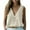 White, variant on Yubnlvae Linen V-Neck Tank Tops for Women - Summer Casual Sleeveless Blouses (Lace Trim, Pocket Tunic Tops) Black L