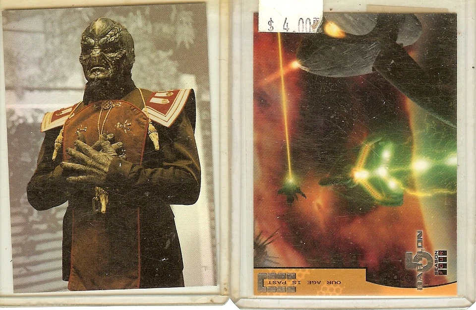 Babylon 5 Season 4 Inserts Trading Cards