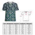 thumbnail image 2 of Paisley T-Shirt O Neck Oversize T-Shirts Short Sleeve Classic Tees Women Summer Graphic Tops, 2 of 5