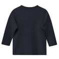 thumbnail image 5 of WAVSUF Kids Kids Girls Halloween Shirt, 3/4 Sleeve Cartoon Printed Crew Neck Festive Vacation Fall Top Gray 5, 5 of 6