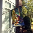 thumbnail image 6 of Airedale Terrier and Santa Claus House Flag 28 in x 40 in, 6 of 7