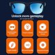 thumbnail image 2 of LECOO C8 Smart Wireless BT Glasses Headset HD Sound Quality Touch Buttons Replaceable Polarized Lenses Light Weight, 2 of 5