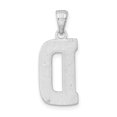 thumbnail image 3 of Sterling Silver Initial Letter D Charm Pendant Jewelry, 3 of 4