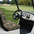 thumbnail image 6 of Pzuqiu 2-Piece Camo Deer Golf Cart Seat Covers - Breathable Washable Protector Set - Universal Fit for Most 2-Seater Golf Carts, 6 of 10