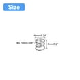 thumbnail image 2 of Compression Spring, 5 Pack 304 Stainless Steel, 6mm OD, 0.7mm Wire, 5mm Length, 2 of 6