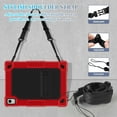 thumbnail image 4 of Fancing Case for Onn. 11" Tablet Pro(2024 Model:100146660)/Onn 11 inch Tablet Pro Case,Shockproof Kids Case with Shoulder Strap for Walmart Onn 11" Tablet Pro 2024 Model:100146660(Red/Black), 4 of 7