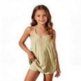 thumbnail image 2 of Miluxas Athletic Dress for Girl Casual Sleeveless Spaghetti Strap Sundress Workout Short Tennis Dress with Pockets, 2 of 9