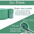 thumbnail image 4 of Dosaele 2 Rouleaux de Ruban Velcro Réutilisable en Nylon pour Plantes de Jardin 10mm x 10m Vert, 4 of 4