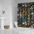 thumbnail image 2 of Waterproof Boho Flower Bohemian Shower Curtain 72x72 Inch Boho Style Polyester Unique Shower Curtain for Bathroom Hotel Home Decor with 12 Plastic Hooks, 2 of 5