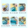 thumbnail image 4 of Freeze Ice Lolly Maker,ice Lolly Moulds,4 Moulds,mini Ice Lolly Moulds Fresh Fruitsicles Frozen Purees Moulds,ice Creamblue, 4 of 4