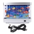 thumbnail image 2 of Lámpara de Movimiento del Acuario, Enchufe USB en Mini Lámpara de Pescado Falso decorativo para Niños bebé, 2 of 7