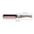 thumbnail image 5 of Switchblade Comb, Switchblade Spring Pocket Oil Hair Comb Folding Knife Looking Automatic Push Button Brush, 5 of 5