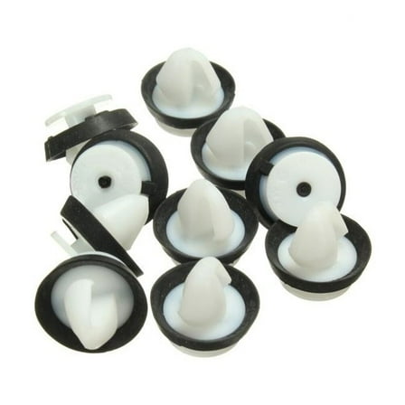 OFFIGAM 10 Pcs Universal Car Door Panel Clips Plastic Fasteners Replacement Kit Easy to Install