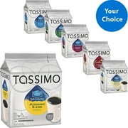 Tassimo Coffee 6 Pack Bundle, Choose Your Flavors