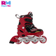 thumbnail image 3 of Patines en línea ajustables RM REGALOMEX para niños talla 19.5-23.5 negro mediano, 3 of 6