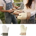 thumbnail image 1 of Xihbxyly Juego de Manoplas Térmicas para Horno, Diseño Elástico Extralargo, Tecnología de Agarre Antideslizante, Forro Suave para Mayor Comodidad, Protección Contra Altas Temperaturas, Utensilio de C, 1 of 5