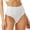 White, variant on Women's Pure Underwear Large Size High Waist Thong Breathable High Elastic High Slit Crotch Briefs Brief Underwear for Women Underwear Panties Ruffle Panties plus Size G String Thongs