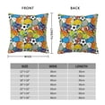 thumbnail image 2 of Yiaed Various Balls Print Pillow Covers Super Soft Decorative Square Throw Pillow Covers Case Cushion Covers for Sofa Couch Bedroom Car Decor（No pillow core）-12"x12", 2 of 7