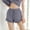 Gray women quick dry athletic shorts a1, variant on Cagogo Women Quick Dry Athletic Shorts Drawstring Elastic Waist Casual Slim Regular Fit Sporty Workout Running Summer Shorts Activewear Bottoms, White M