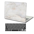 thumbnail image 3 of KSK KAISHEK Hard Case Shell Cover Compatible Newest MacBook Pro 13 inchs( Touch Bar, 2016-2022) + Black Keyboard Cover Model M1 A2338 A2289 A2251 A2159 A1989 A1706 A1708 Marble A 111, 3 of 5