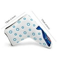 thumbnail image 4 of justharion Waterproof Golf Putter Headcover PU Club Blade Head Cover Protective Sleeve, 4 of 9