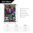 thumbnail image 3 of Harley Quinn Hanging Poster, Black Plastic Shaft Wall Hanging Posters Scroll Hanger, Canvas Artwork Wall Art Painting Decor for Living Room Bedroom Office 16"X24", 3 of 7