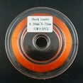 thumbnail image 2 of 15M Fishing Fly Nylon Line Buffer Front Wire Sinking Shock Leader Line Orange, 2 of 9