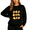 Black, variant on Black Print Sweatshirt Graphic Sweatshirt Mango Pattern Print Summer Casual Outfit S-3XL Tops