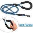 thumbnail image 3 of Cuerda de nailon resistente MayPaw para perros, 2 m, azul y negra, 3 of 7