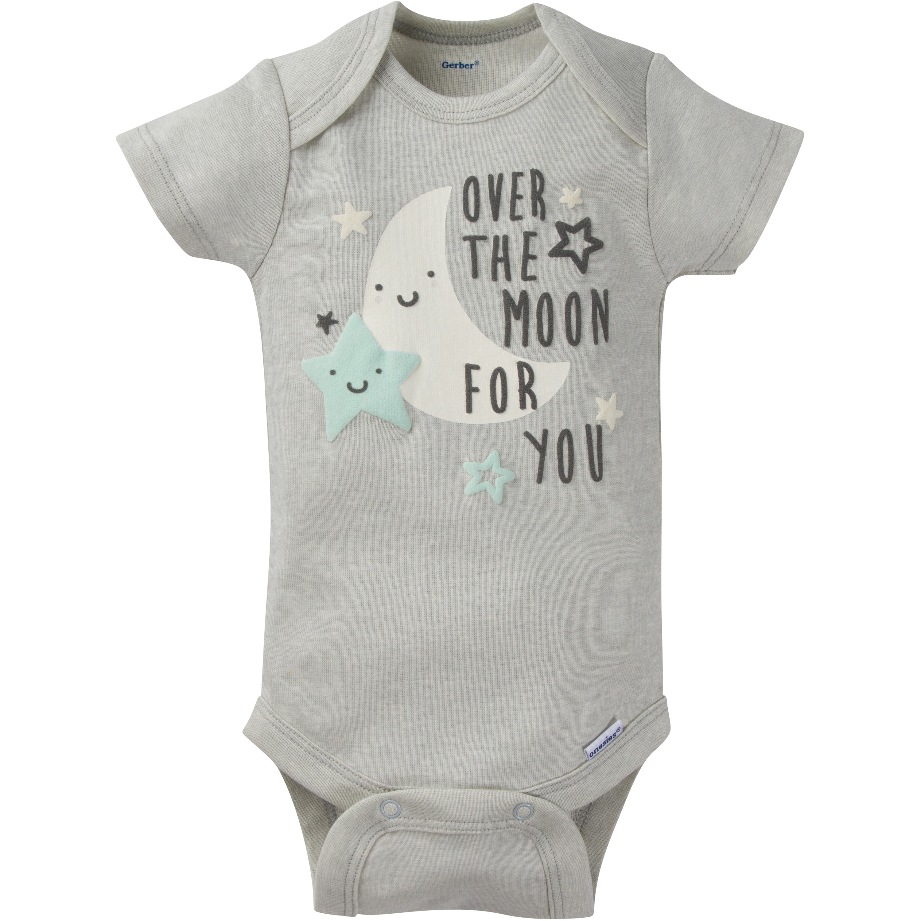 Gerber Assorted Short Sleeve Onesies Bodysuits 8-Pack photo 3