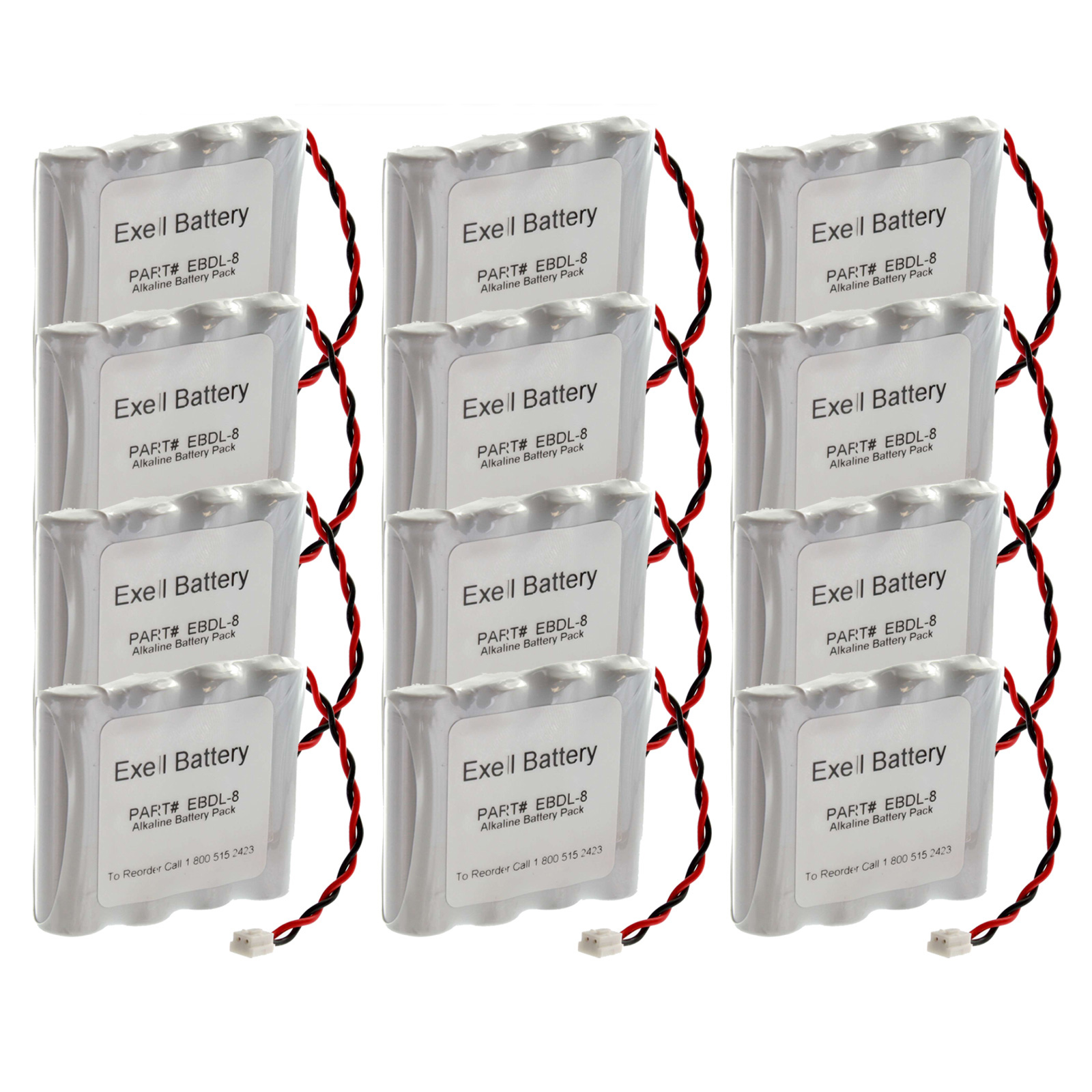 12x Hotel Door Lock 6V Batteries For Saflok A28110 Replaces HTL11 FAST