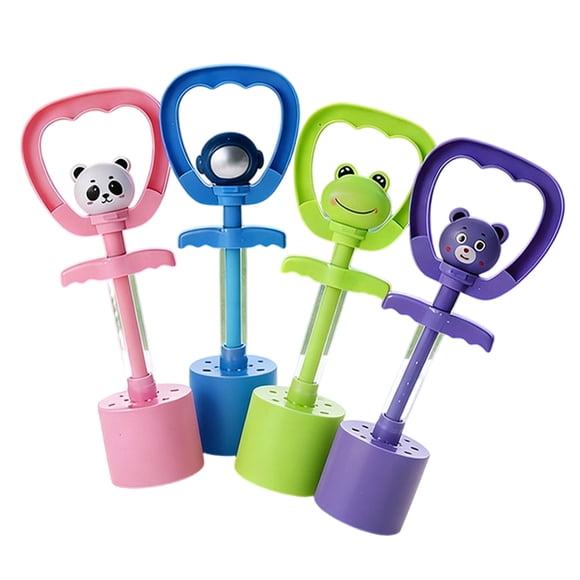 TIELUTT 1 Pce Pinces de Jeu d'Hiver en Plein Air Style Cartoon Aléatoire pour Jeu en Plein Air Seaux de Sable Faciles pour Adultes Voulez-vous Construire un Décalcomanie de Bonhomme de Neige Luge pour Enfants de 3 Ans Luge à Glace pour Enfants Jouer à la Neige