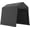 Black 6x8 FT, variant on 6 x 8 Ft Portable Storage Shelter with Roll Up Doors and Vents Outdoor Carport Tent for Motorcycle ATV Garden Tools Black