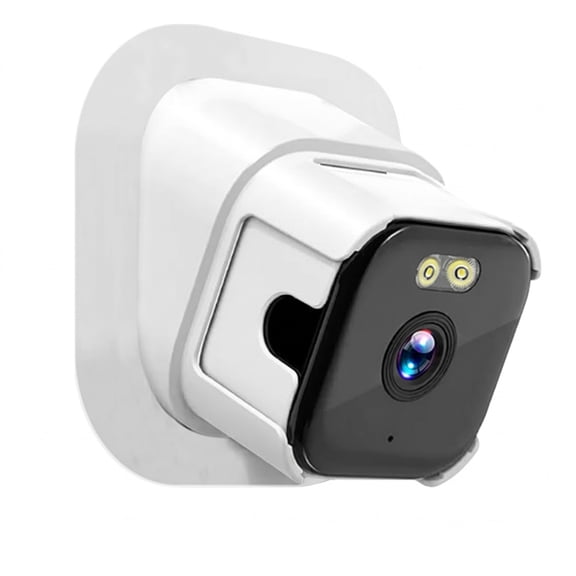 Flyflise 2K 3MP Window Camera, 2.4GHz & 5GHz WiFi Indoor Home Security Camera, Full-Color Night Vision, USB-C Powered, Easy Setup, White
