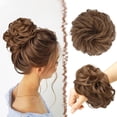 thumbnail image 5 of Messy Bun Beach Blonde Hair Piece Human Hair Blonde – Natural Soft Updo Look, Secure & Lightweight Hair Bun Extensions For Women, messy bun hair piece, 5 of 8