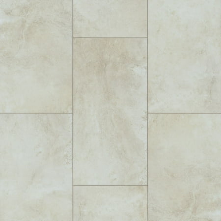 Shaw 1022V Paragon Tile Plus 12" Wide Embossed Vinyl Flooring - Shale