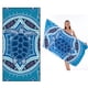 thumbnail image 3 of Wmhnj Toalla de playa de microfibra de secado rpido y sin arena, de 140 x 75 cm, compacta y ligera, ideal para camping, gimnasio, yoga, piscina y deportes., 3 of 9